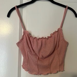 Shein pink tank top size small